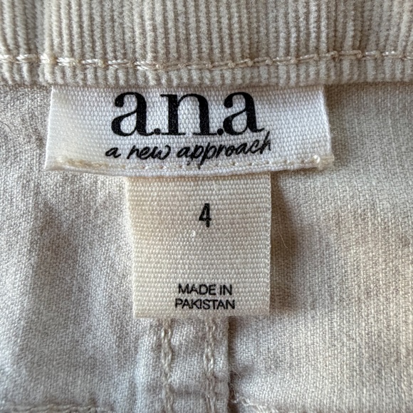 a.n.a. High Rise Corduroy Skirt - Picture 5 of 5